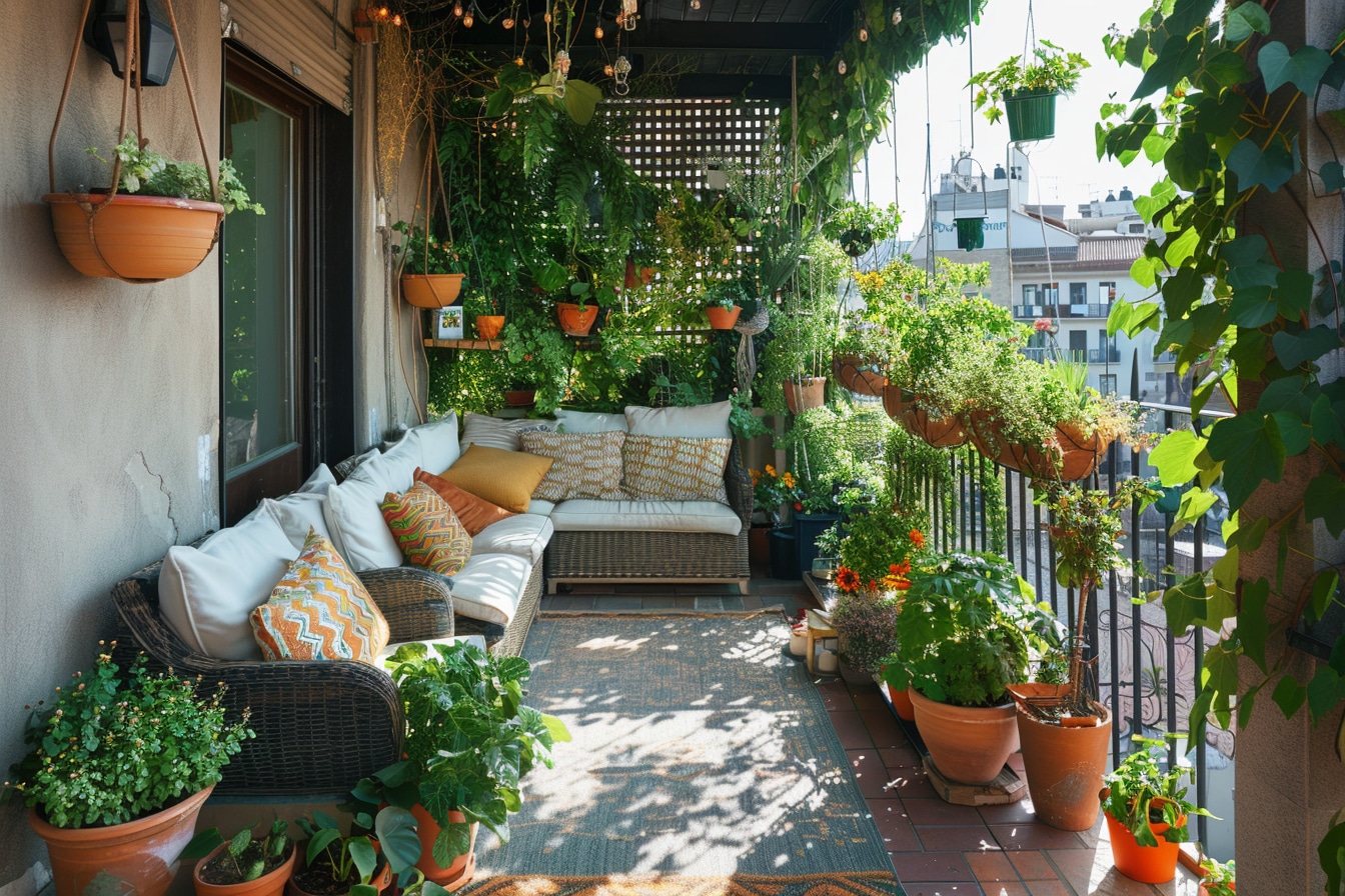 Transformer votre terrasse ou balcon en un oasis vert urbain