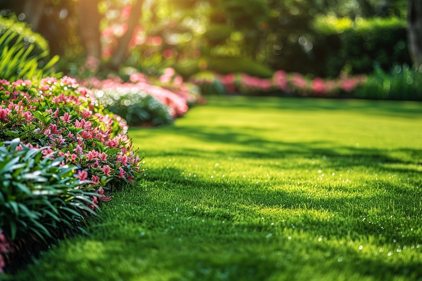Voici comment entretenir votre pelouse pour un jardin verdoyant toute l’année !