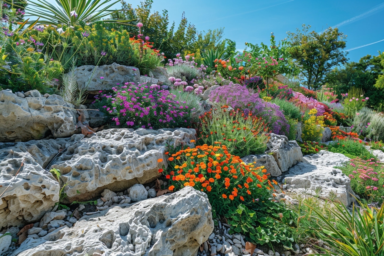 Voici les étapes pour créer un jardin de rocaille spectaculaire dans votre jardin !