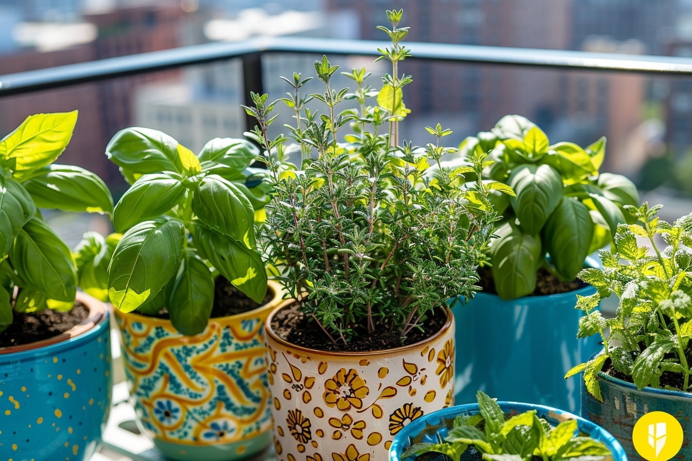 Voici les plantes à cultiver pour créer un jardin d’aromates sur votre balcon !