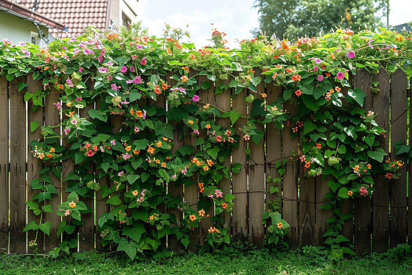 Voici les plantes grimpantes à privilégier pour habiller vos murs et clôtures !