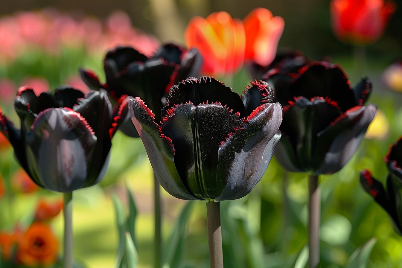 Êtes-vous prêt à découvrir le côté sombre ? 10 incroyables fleurs noires pour un jardin mystique