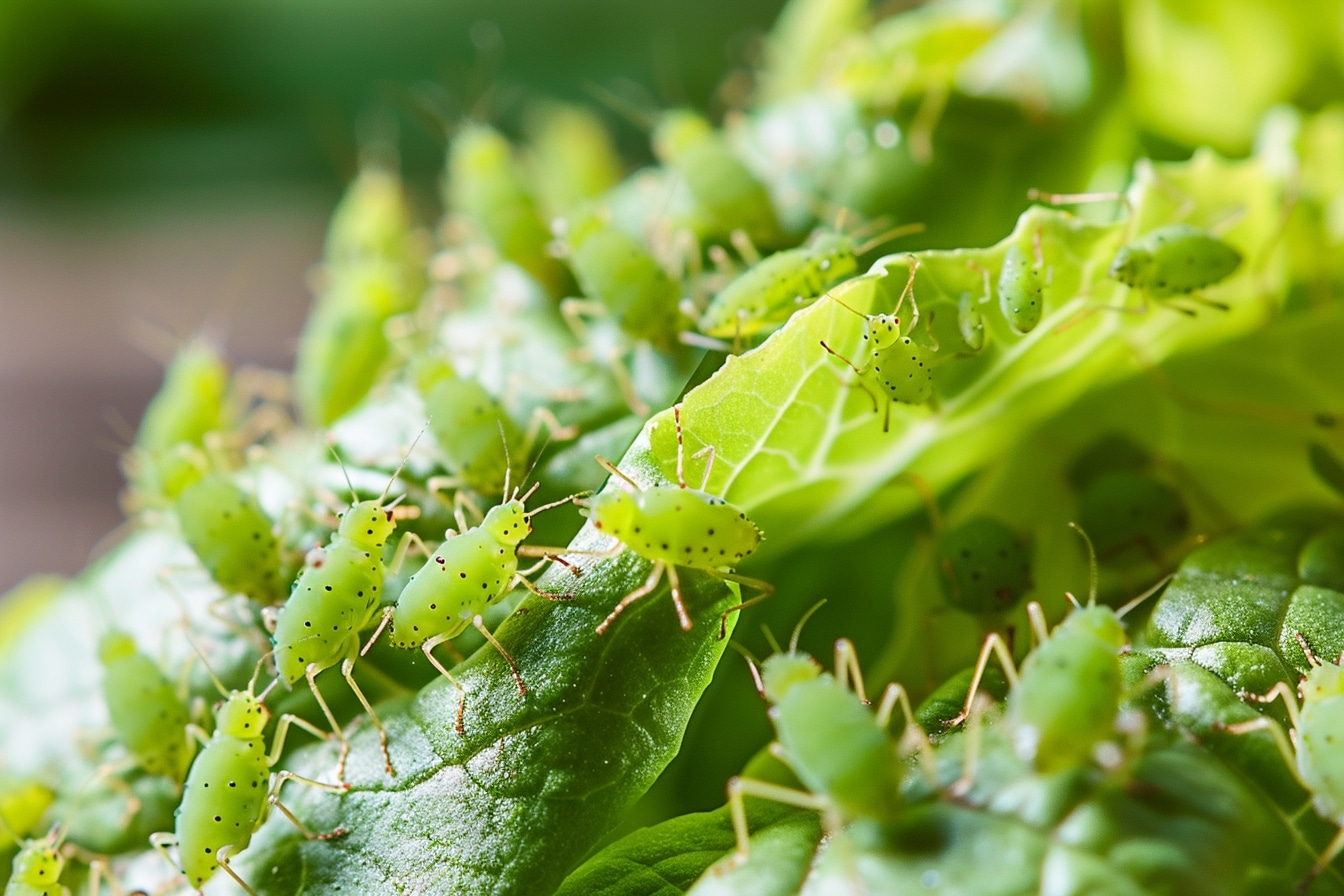 Voici le secret pour protéger vos salades contre l'invasion des pucerons verts efficacement