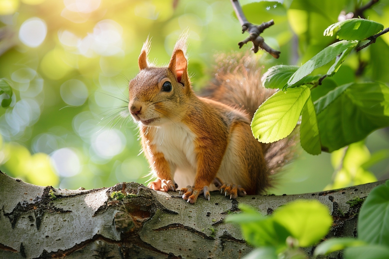 Vous rêvez d'écureuils dans votre jardin au printemps ? Découvrez ces 4 méthodes surprenantes !